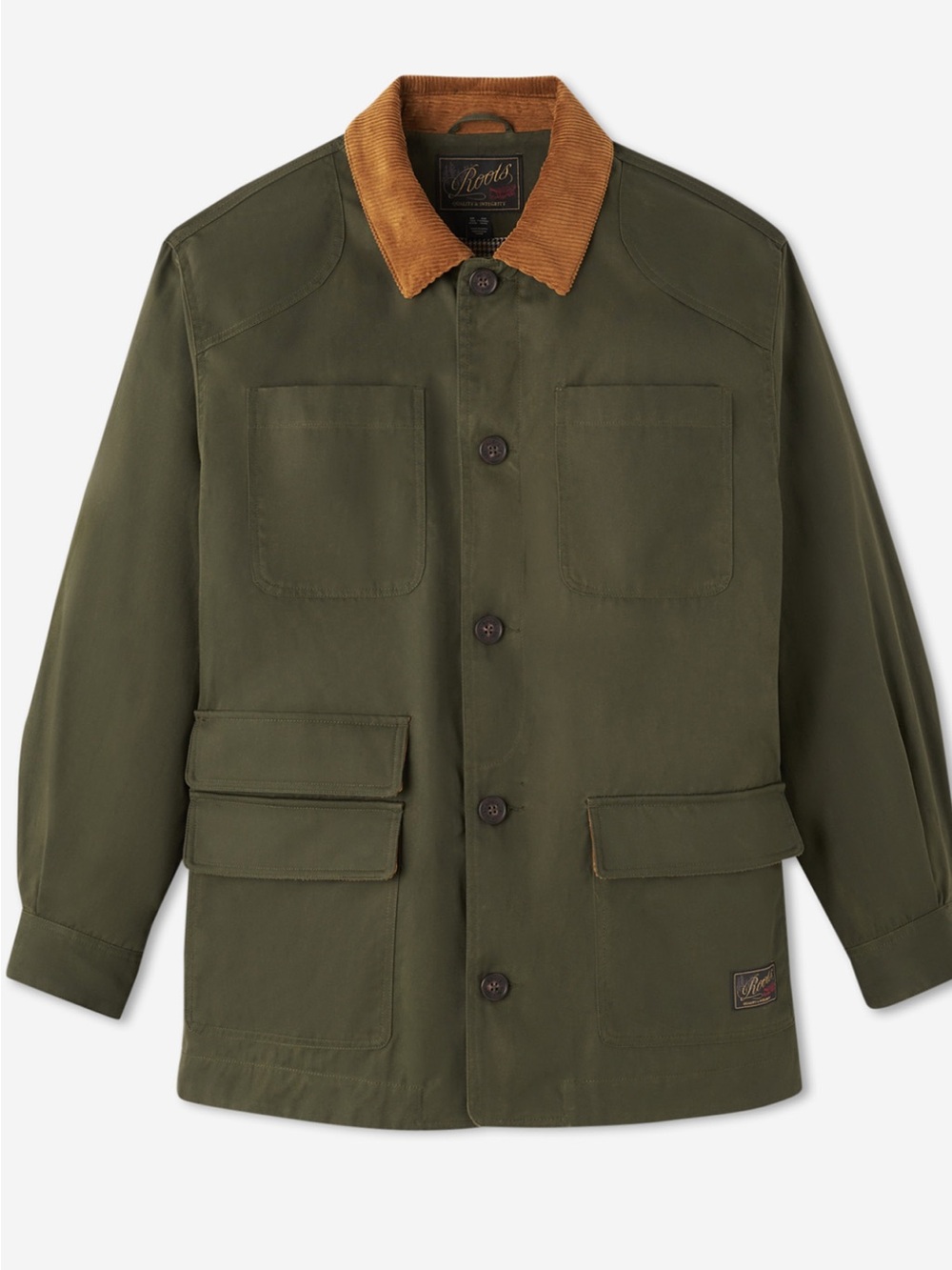 Roots Waxed Cotton Barn Jacket
